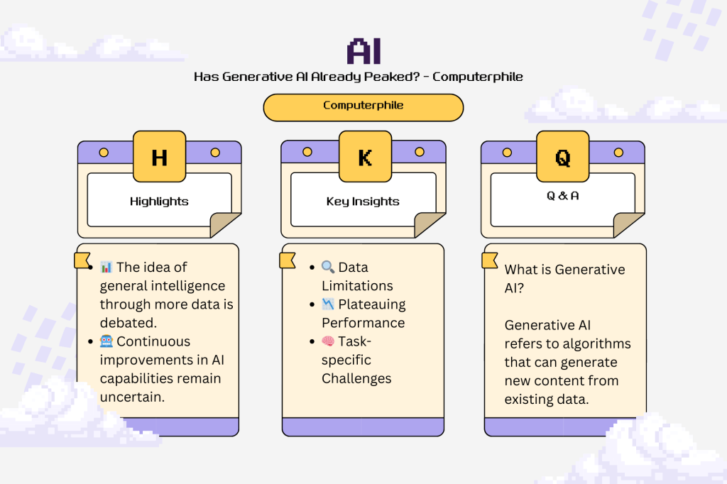 Has Generative AI Already Peaked - Computerphile