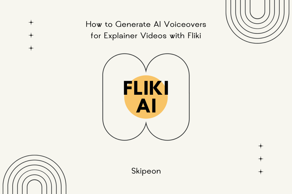 How to Generate AI Voiceovers for Explainer Videos with Fliki