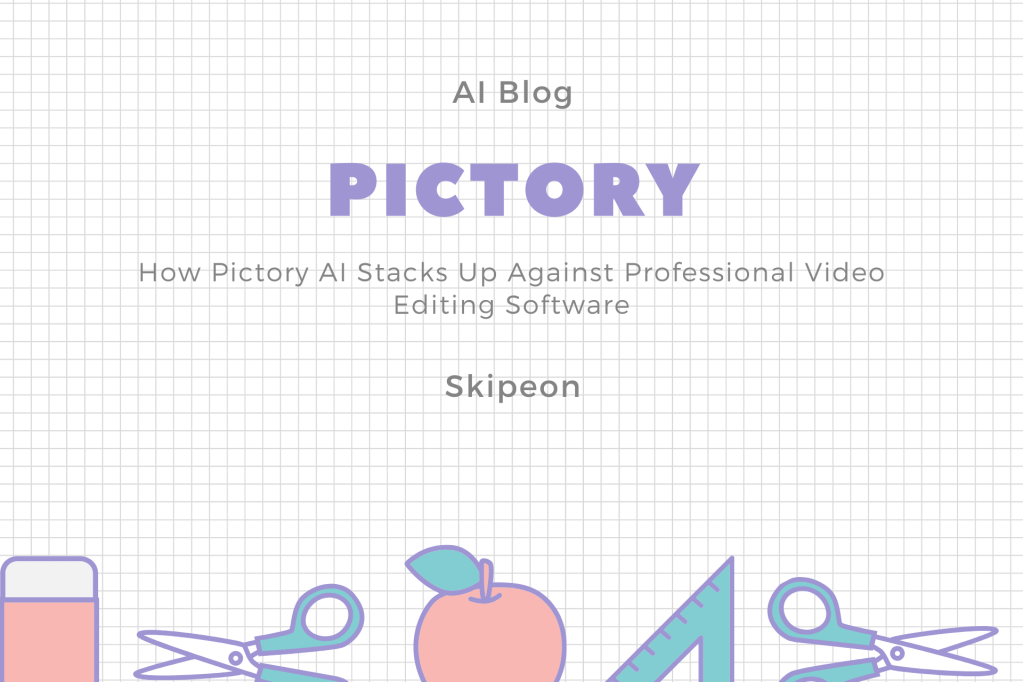 How Pictory AI Stacks Up Against Professional Video Editing&nbsp;Software